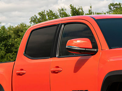 toyota tacoma 2016-2023 (access/ extended cab) Gloss Black Pillar Cover Diagram