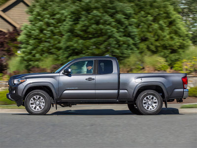toyota tacoma 2016-2023 (crew / double cab) Piano Black Pillar Trim