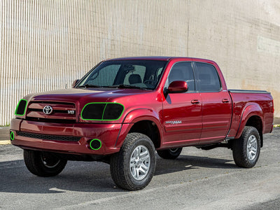 toyota tundra 2003-2006 Headlight Tint Location