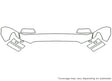 tundra 3M Clear Bra Hood Precut PPF Diagram