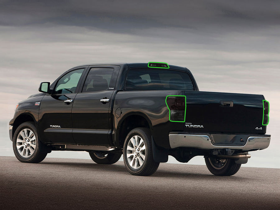 tundra Tail Light Tint Installation Points