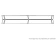 tundra Avery Dennison Clear Bra Door Cup Precut PPF Diagram