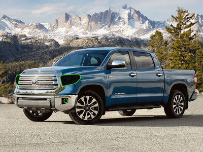 toyota tundra 2014-2021 Headlight Tint Location