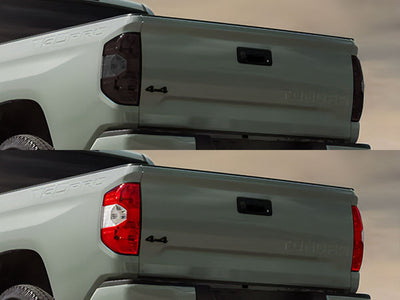 tundra Before and After Smoked Taillights