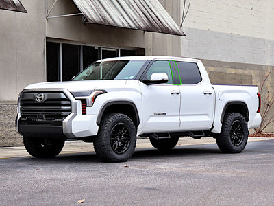 toyota tundra 2022-2024 (access / extended cab) Pillar Post Trim Installation Location