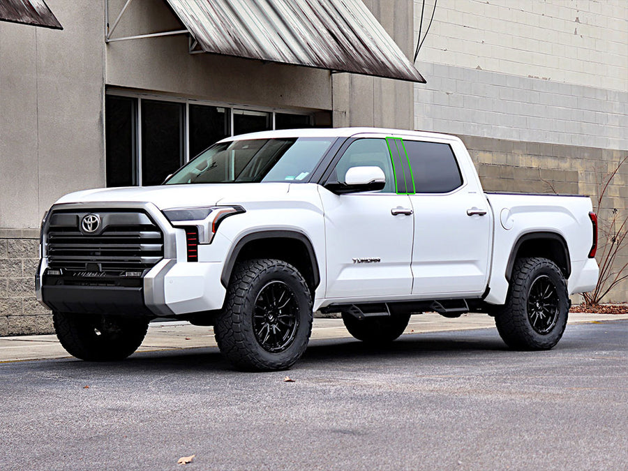 toyota tundra 2022-2024 (access / extended cab) Pillar Post Trim Installation Location