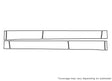 venza 3M Clear Bra Door Cup Precut PPF Diagram