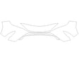 venza Avery Dennison Clear Bra Bumper Precut PPF Diagram