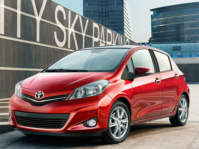 toyota yaris 2007-2014 (sedan) Piano Black Pillar Trim
