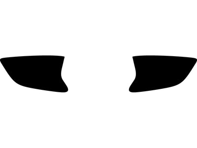 yaris (sedan) Precut Tail Light Tint Diagram