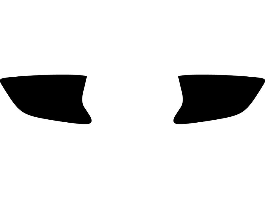 yaris (sedan) Precut Tail Light Tint Diagram