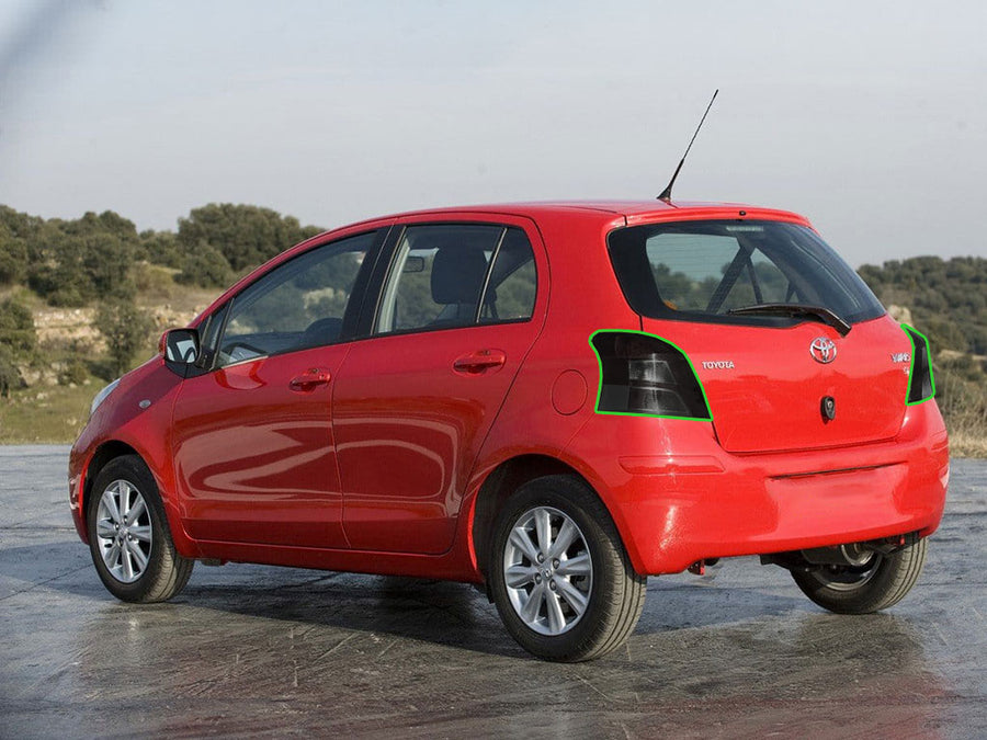 yaris (hatchback) Tail Light Tint Installation Points