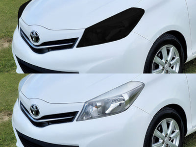 toyota yaris 2012-2014 (hatchback) Headlight Tint Appearance