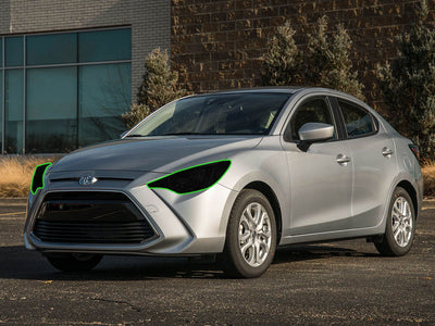toyota yaris 2015-2018 (ia) Headlight Tint Location