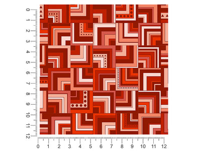 trace amounts art deco 1ft x 1ft Craft Sheets