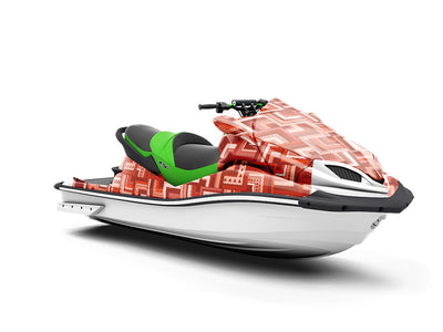 Trace Amounts Art Deco Jet Ski Vinyl Customized Wrap