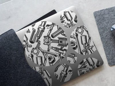 trade tools gearhead DIY Laptop Stickers