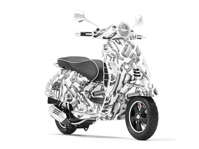 Trade Tools Cars Vespa Scooter Wrap Film