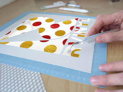 traffic lights polka dot Easy Weed Craft Vinyl
