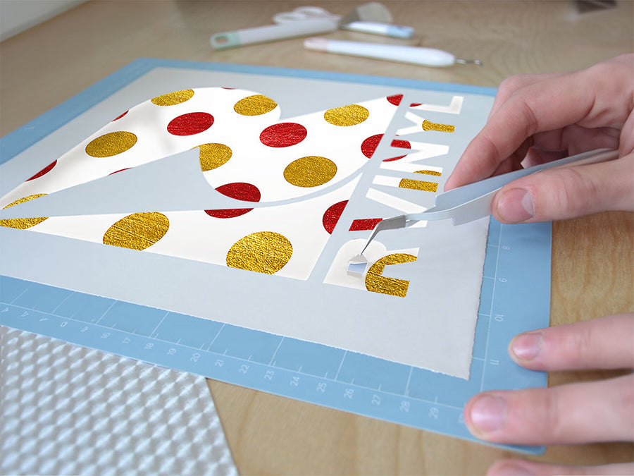 traffic lights polka dot Easy Weed Craft Vinyl