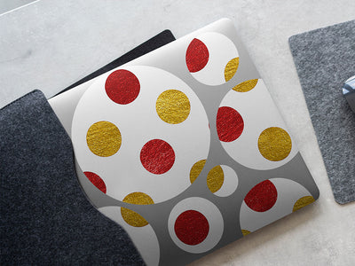 traffic lights polka dot DIY Laptop Stickers