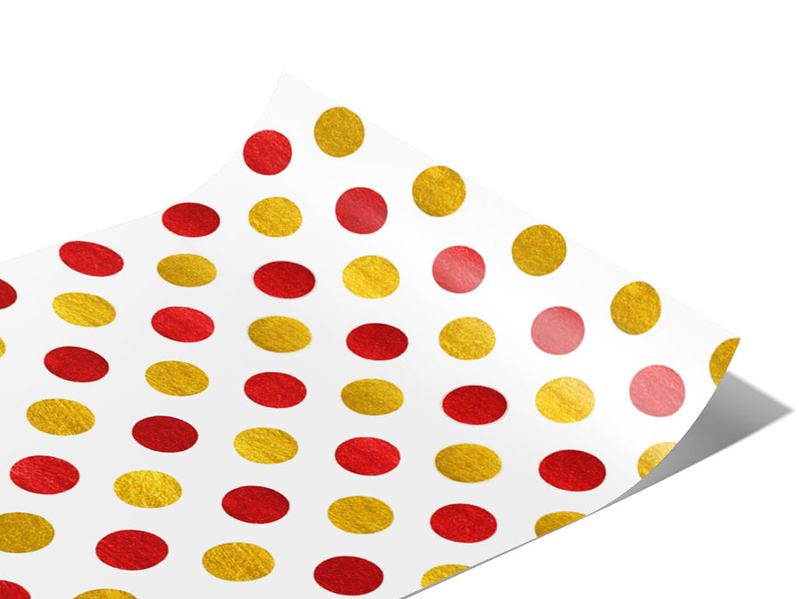 Traffic Lights Polka Dot Vinyl Wraps~Rwraps Series 914 Digitally Printed Vinyl Wrap~0
