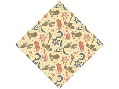 Train Track Danger Cowboy Vinyl Wrap Pattern