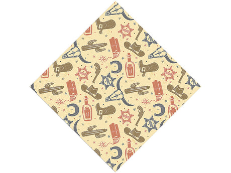 Train Track Danger Cowboy Vinyl Wrap Pattern