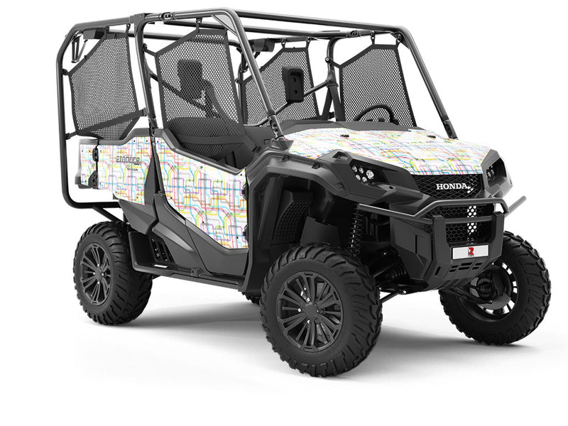 Transfer Available Cityscape Utility Vehicle Vinyl Wrap