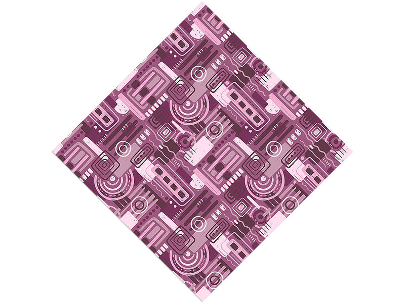 Trapped Orchids Mosaic Vinyl Wrap Pattern