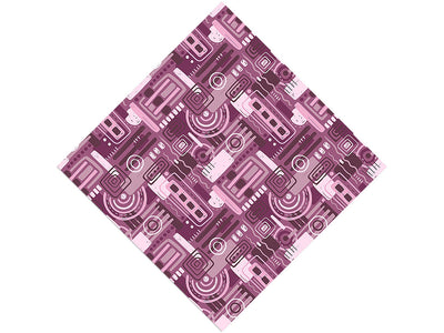 Trapped Orchids Mosaic Vinyl Wrap Pattern