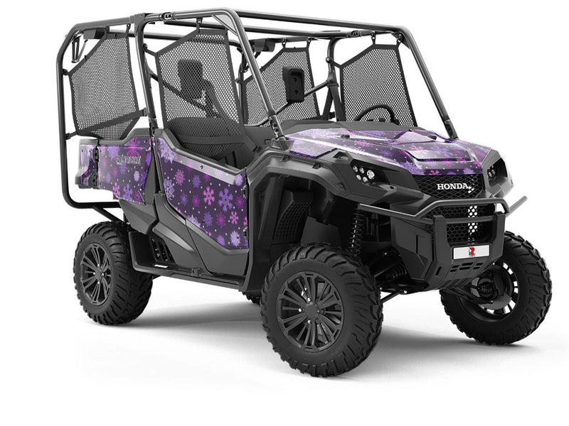 Trapped Under Snow Utility Vehicle Vinyl Wrap