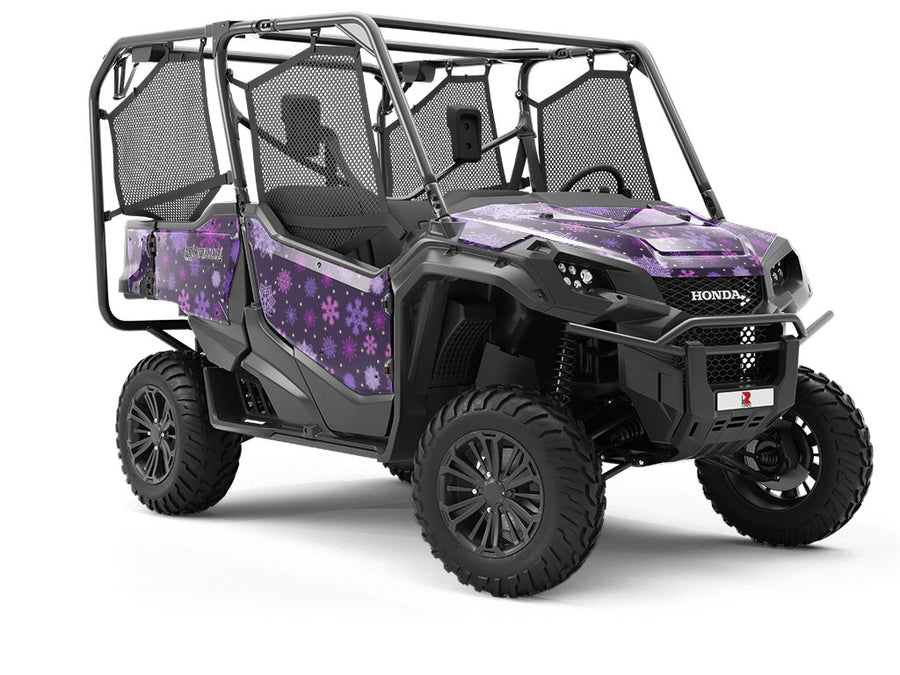 Trapped Under Snow Utility Vehicle Vinyl Wrap