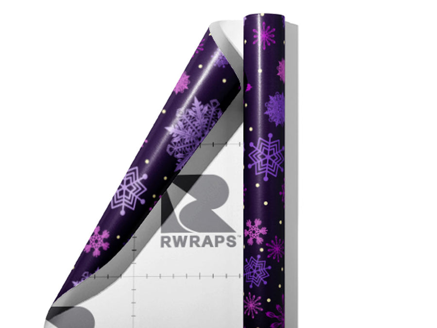 Trapped Under Snow Wrap Film Sheets~Rwraps Series 914 Trapped Under Snow Scrolled Sheet~3