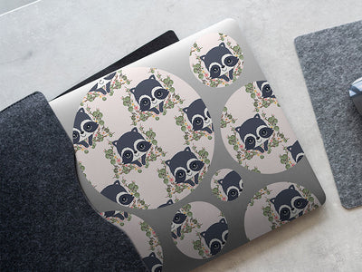 trash babies animal DIY Laptop Stickers