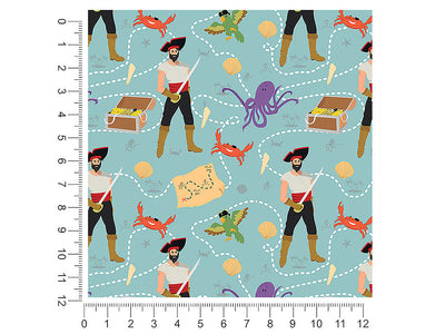 treasure hunters pirate 1ft x 1ft Craft Sheets