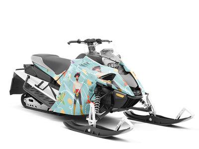 Treasure Hunters Pirate Custom Wrapped Snowmobile
