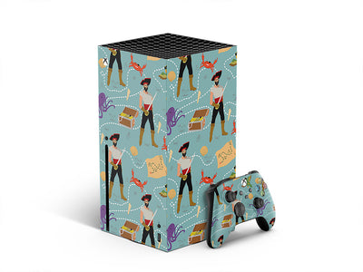 treasure hunters pirate XBOX DIY Decal