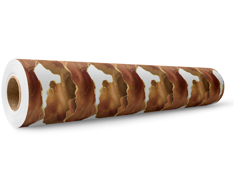 Tree Bark Gemstone Wrap Film Wholesale Roll~Rwraps Series 914 Digitally Printed Vinyl Roll~5
