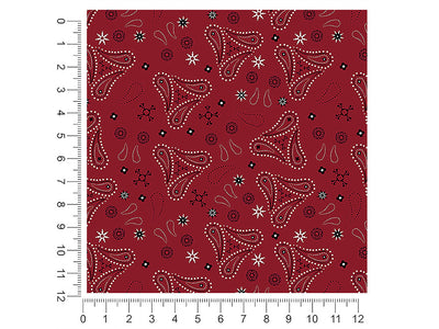 triangle territory paisley 1ft x 1ft Craft Sheets