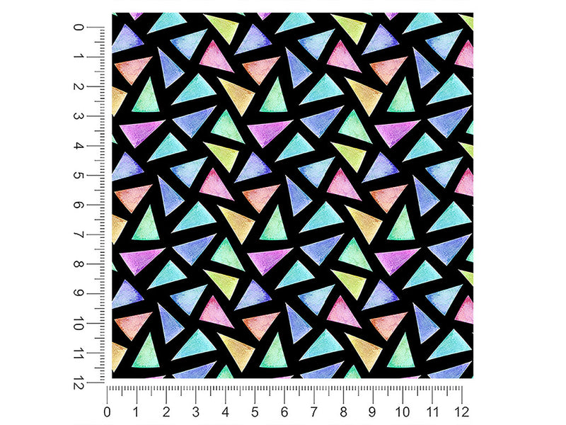 triangular melange mosaic 1ft x 1ft Craft Sheets