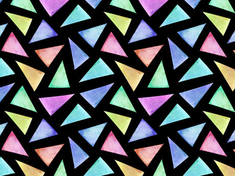 Triangular Melange Mosaic Vinyl Wrap Pattern~Rwraps Series 914 Digitally Printed Vinyl Wrap~0