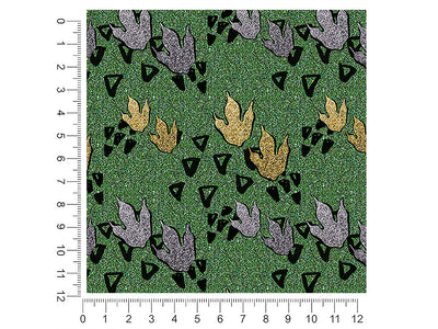 triassic tracks dinosaur 1ft x 1ft Craft Sheets