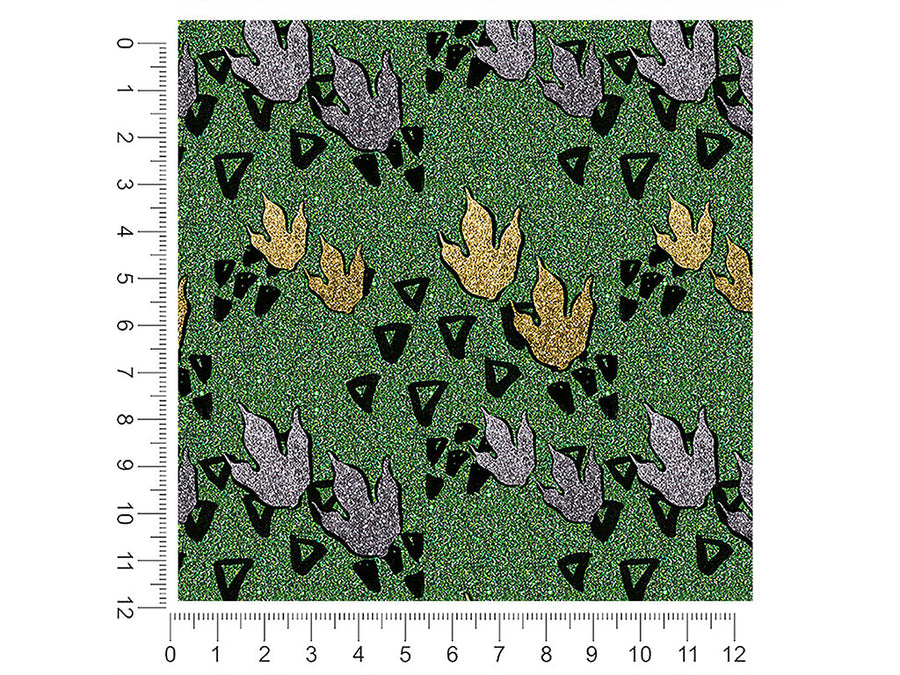 triassic tracks dinosaur 1ft x 1ft Craft Sheets