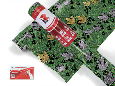 triassic tracks dinosaur Craft Vinyl Roll