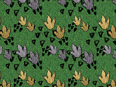 Triassic Tracks Dinosaur Vinyl Wrap Pattern~Rwraps Series 914 Digitally Printed Vinyl Wrap~0