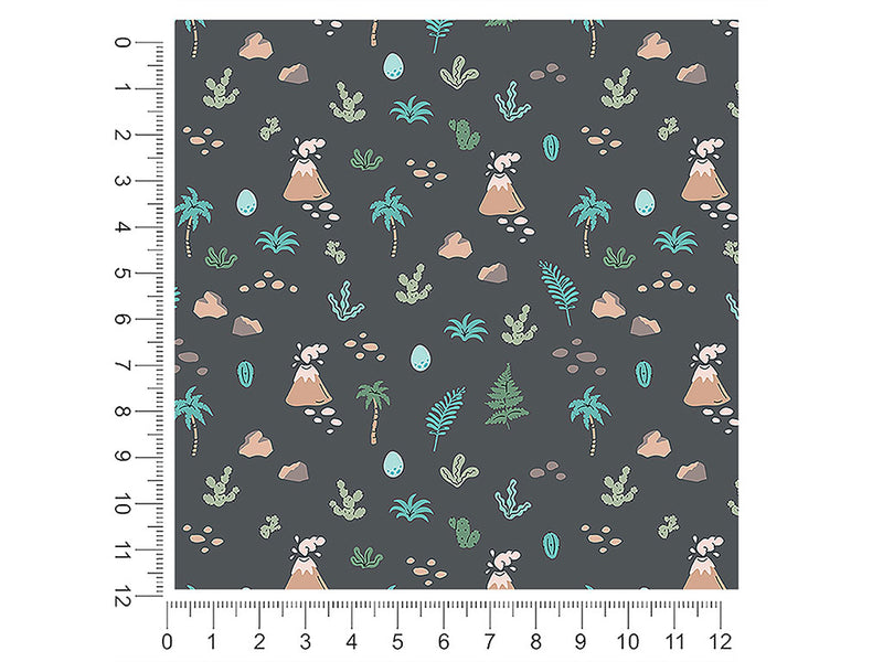 triassic trees dinosaur 1ft x 1ft Craft Sheets