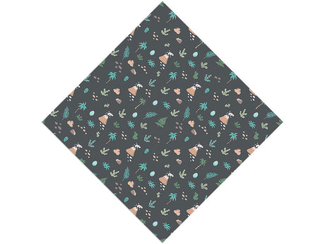 Triassic Trees Dinosaur Vinyl Wrap Pattern
