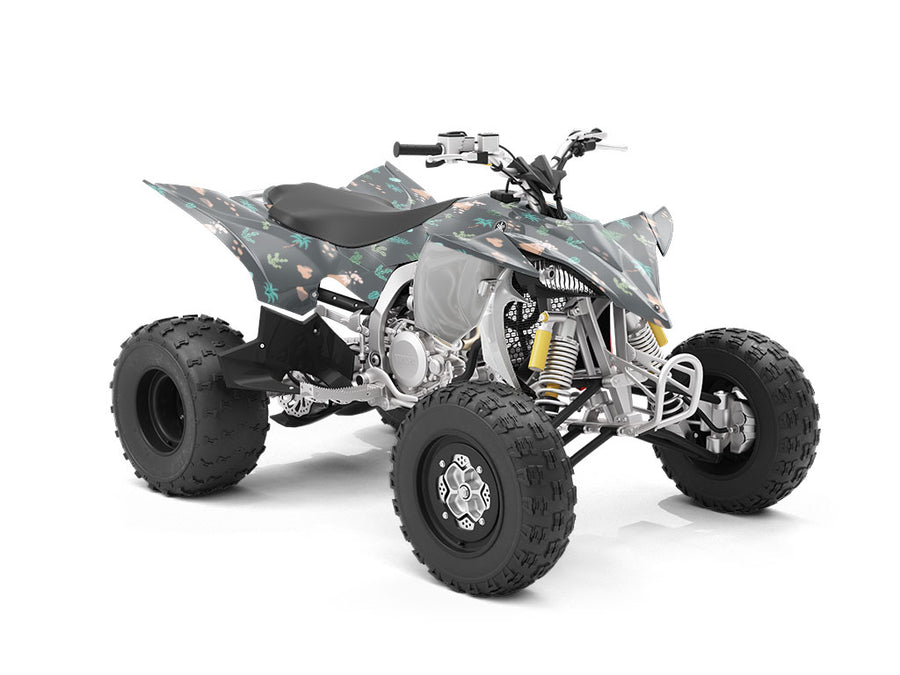 Triassic Trees Dinosaur ATV Wrapping Vinyl