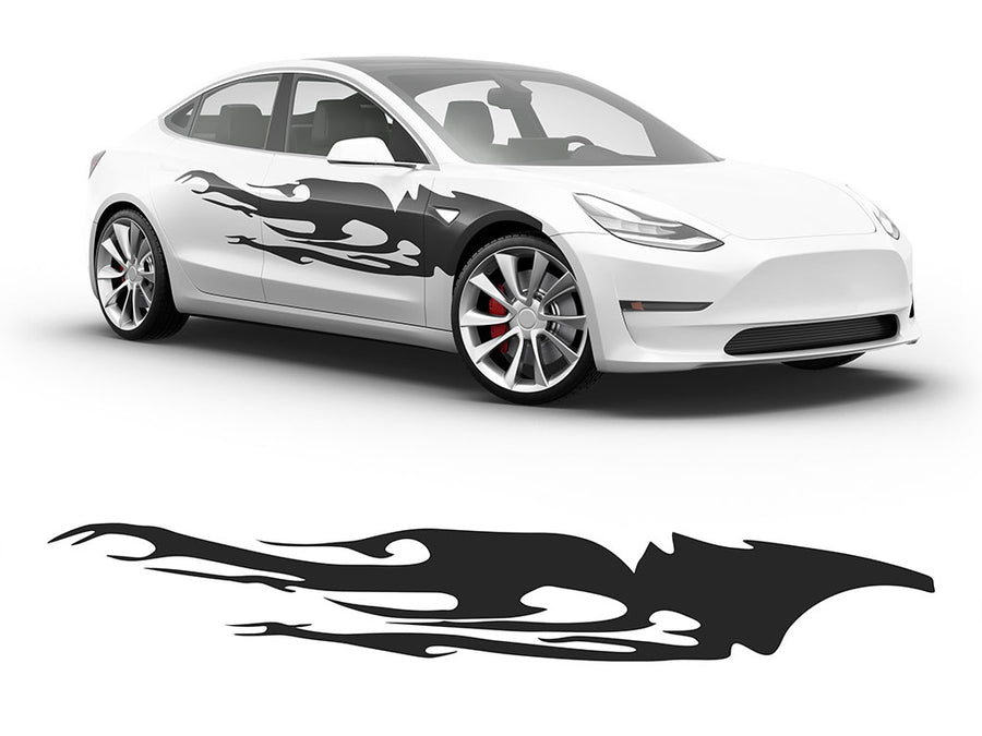 Tribal Dreams Body Graphic~Full Side Auto Decal Kit~0